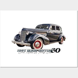 1937 Buick Century Series 60 Model 64 Touring Sedan Posters and Art